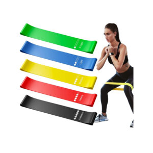 factor sports exercise resistance band set (5 levels)