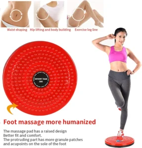 Factor Sports Waist Board Trainer Exercise Board For Body Shaping Twister Rotating Sports Equipment for Legs and Waist Core Workout twister board 8