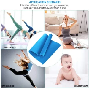 Factor Sports High Quality Anti Tear 10mm Yoga Fitness Anti Slip Exercise Mat yoga mat 7